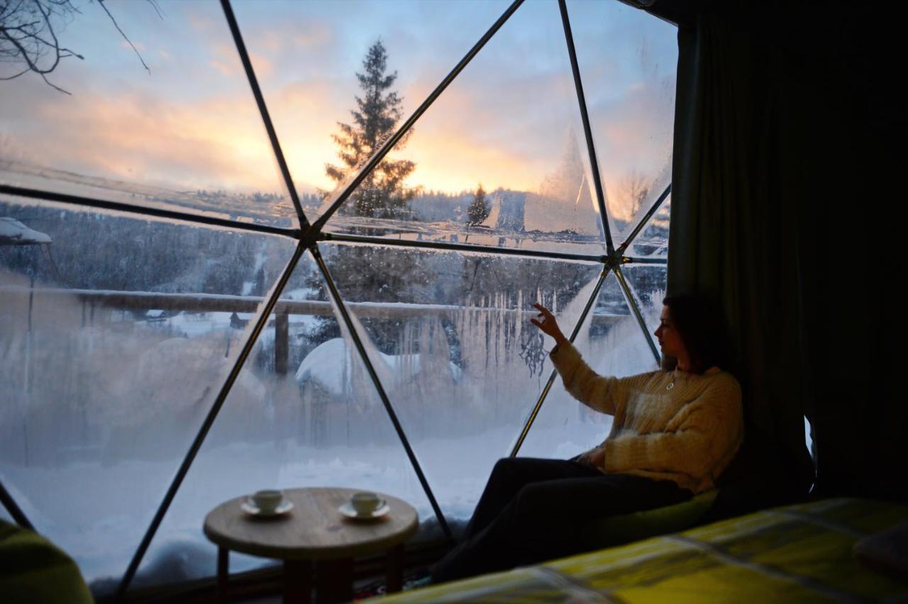 Hotel Глемпінг Едельвейс Oryavchyk Exterior foto